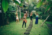Hooping in Bali's beautiful nature